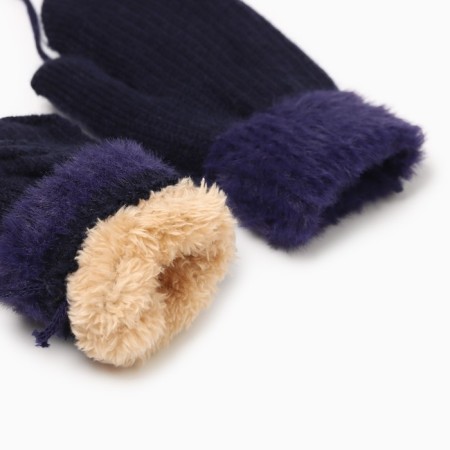 Baby mittens minku, purple color 18 cm-2