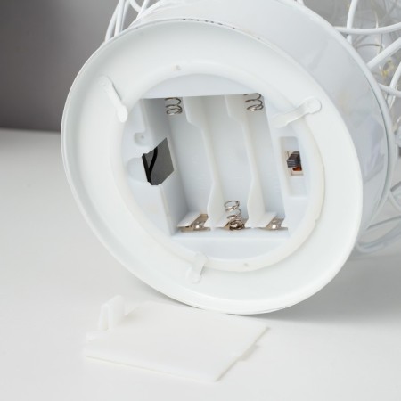 Nomber's nightlight LED from batteries 3haa white 17.5x17.5x19.5 cm Risalux-6