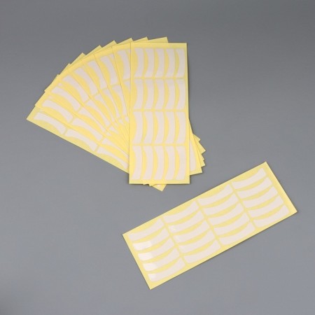 Patches for insulation of lower eyelashes and makeup, set - 10 sheets-2