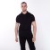 T -shirt male polo, black color, size 50