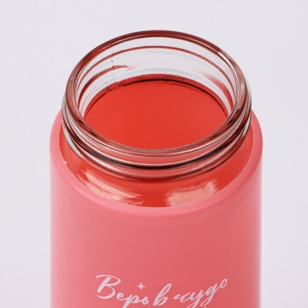 Water bottle "Believe in the miracle", 350 ml, glass-2