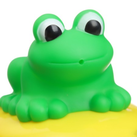Clothing toy for a bathtub with a spray "Frog", Baby Me-10
