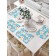 A set of napkins for setting the table “Tits on a branch”, rectangular, size 32x46 cm, 4 pcs