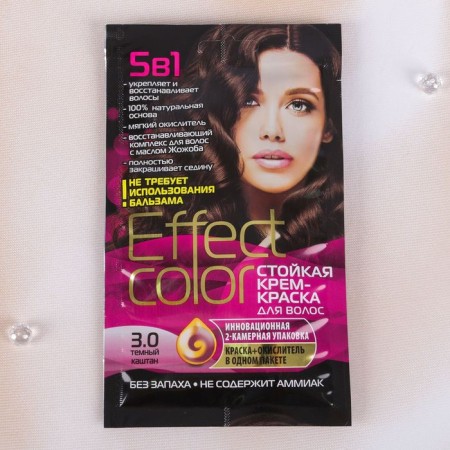 Core cream-hair cream Effect Solor tone dark chestnut, 50 ml