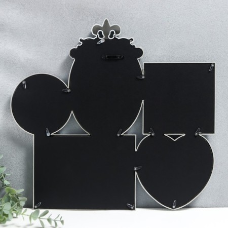 Multipher plastic in 5 photos (2/10x15 cm, 2/10x10 cm, 1/8.5x9 cm), col. white-1