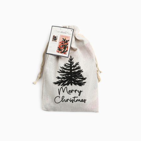 Set in the bag Ethel "Miracles Time": a towel 40x70 cm, baking molds - 3 pcs.-6