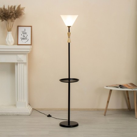 Taleser "Prince" with a table 1x15W E27 Model: BR 01042 Black/Transparent-10