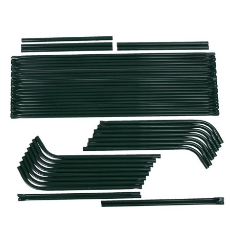 Mini-plug, 4.9 × 1.4 × 1.15 m, steel frame d = 16 mm, spanbond 60 g/m²-6
