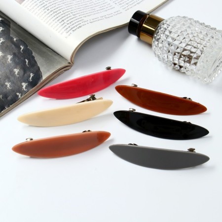 Halfish hair clip "Adele" 9.5 cm, mix-1