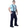 The suit insulated No. 915, p. 48-50, height 182-188 cm, dark blue color/cornflower