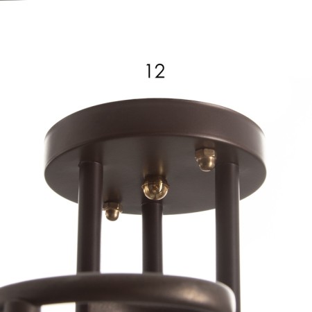 Lasni chandelier 3khe27 40W wenge 45x45x28 cm Bayerlux-4