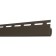 Finish profile chocolate 3050 mm döcke