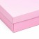 The box is folding, lid is, pink, 20 x 20 x 6 cm