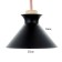 Lamp Bayerlux "Varmo" 3he27 40W black 41x41x25-125cm