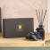 Set of diffuser 100 ml+candle 6x9 cm, black gentleman, black
