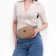 Women's Barry Bag with a sequent 20x13x6 cm, beige color