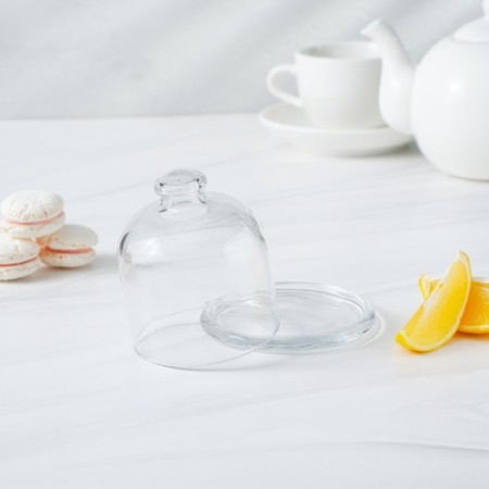 Glass Lemon Basic, with a lid-6