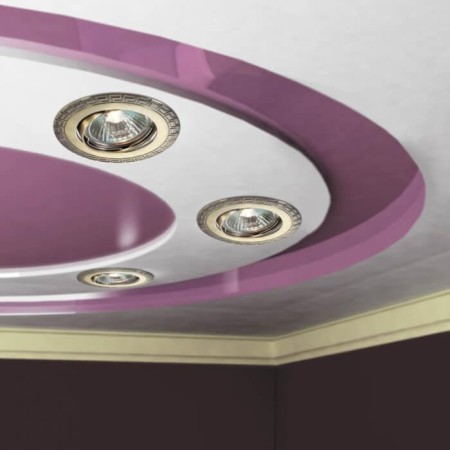 Built -in lamp Novotech, 50 W, GX5.3, 12 V, 82x82 mm, d = 82 mm, bronze color-2