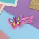 Invisibility for hair "Adele" (set 2 pcs) bright butterfly, 5.5 cm