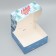 Folding box “Happy New Year!”, Castle, 25 x 25 x 10 cm, New Year