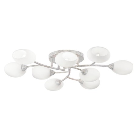 Ceiling chandelier Citilux "Florida" CL148190, 92x92x14.5 cm, 9x60W, E14, white color
