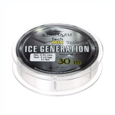 Леска Namazu Ice Generation, диаметр 0.26 мм, тест 5.12 кг, 30 м, прозрачная