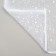 Tulle in a kitchen without curtain tape 165x170 cm, white color, 100% polyester