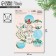 Stickers for gifts "Snow Winter", 14 x 21 cm, New Year