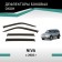 Defly window deflectors, for Chevrolet Niva, 2002-n.