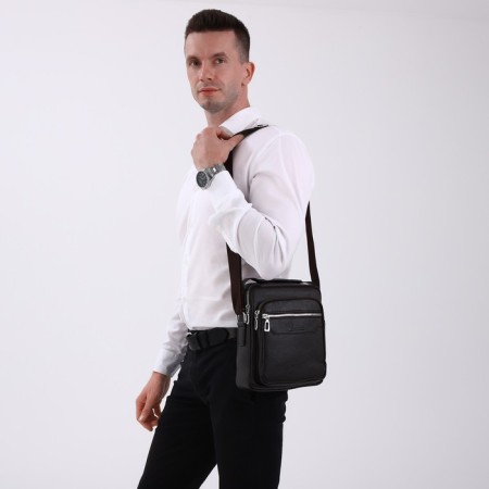 Male bag, brown color-6