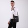 Male bag, brown color