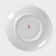 Porcelain plate "Leo", d = 20 cm, white