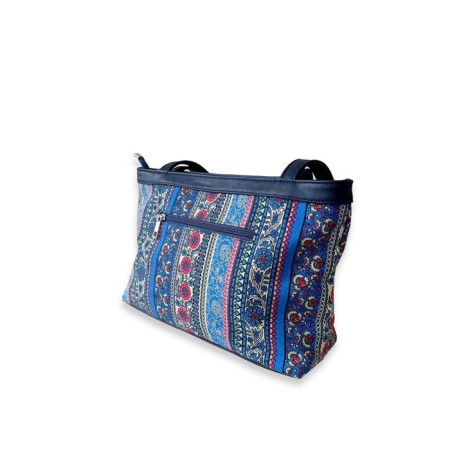Female Bag Linzo Boho-blue-3