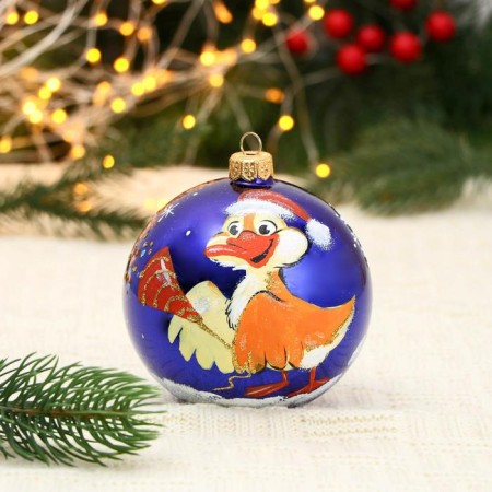 Christmas ball D-10 cm "Clap"