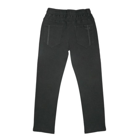 Jeans for boys, height 170 cm, black color-1