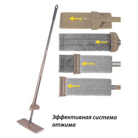 Smart mop orion 1109, 11x32 cm, handle 130 cm-1