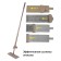 Smart mop orion 1109, 11x32 cm, handle 130 cm