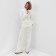 Costume (jumper, trousers) minku: casual collection Ecrew color, size 52
