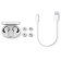 Enterprint Philips TWS headset white wireless Bluetooth in the auricle (TAT1108WT/00)