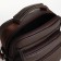 Male bag on lightning, long belt, brown color