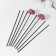 Fibrous sticks for aromadifuzor "Lilac flowers" set 2 flowers + 6 sticks