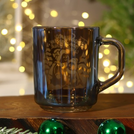 New Year! New Year's glass mug "Grandmother", 200 ml-1