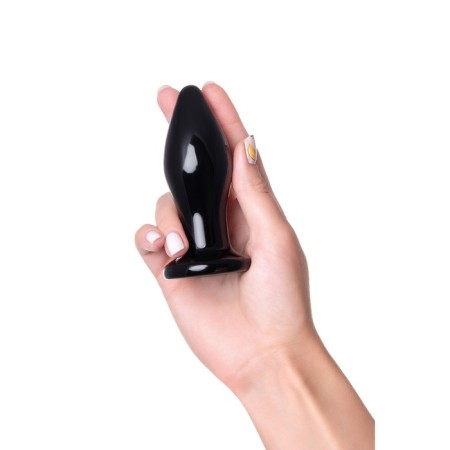Sexus Glass Viber Vibrovalok, Glass, Black, 10.5 cm-5