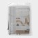 LadOM clothing cover, 60 × 90 cm, PEVA, transparent