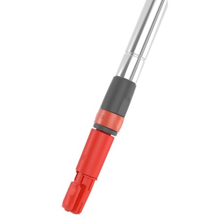 Telescopic mop handle 160 cm with a flexible bar 40 cm-1