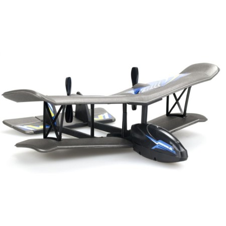 Flybotic Bi-Wing Evo aircraft, with double wing-4