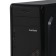 The EXEGATE MIDITWER EVO-8207 case, without BP, ATX, 1xUSB2.0, 1xUSB3.0, black with red backlight