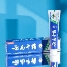 Chinese toothpaste, traditional on herbs with a shefflera, anti -inflammatory, 110 g