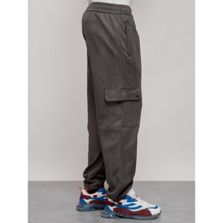 Sports pants, size 48, gray color-29