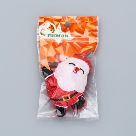 New Year. A toy for cats with cat mint "Merry grandfather", 8.5 cm-3